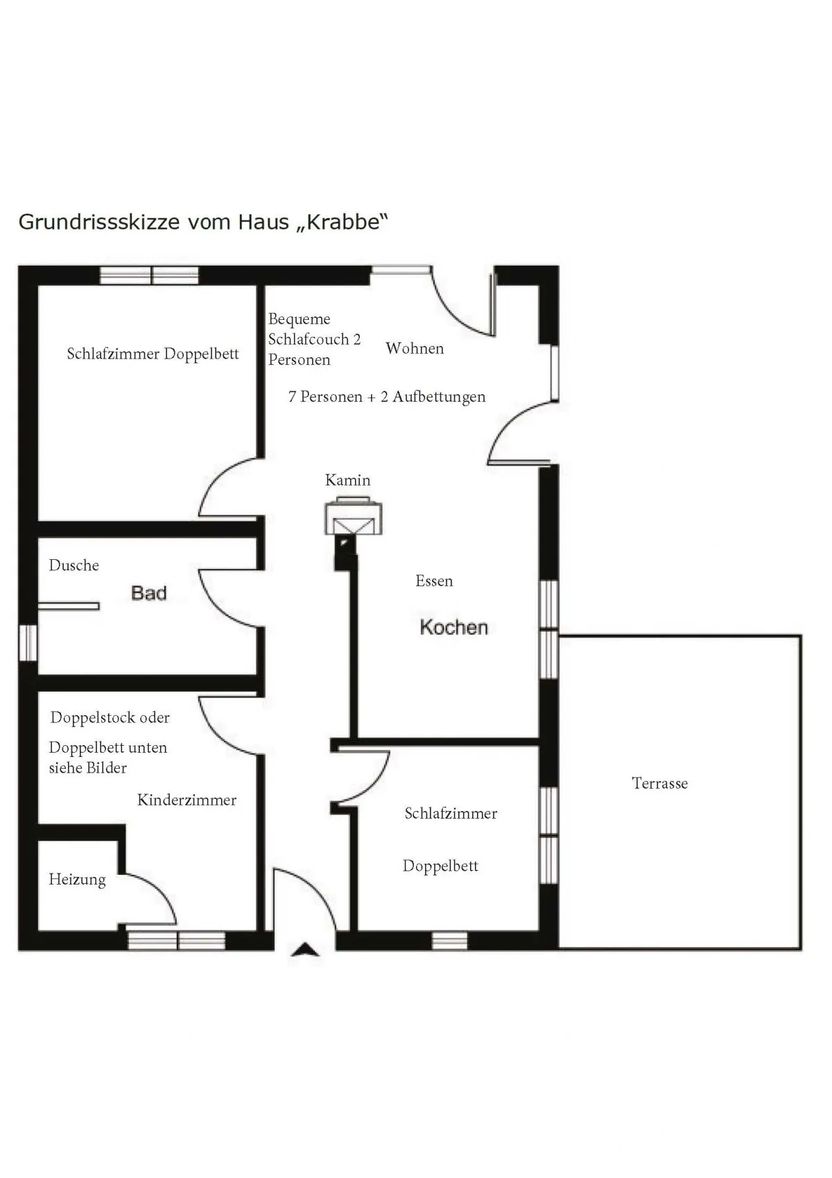 Haus Krabbe Außen