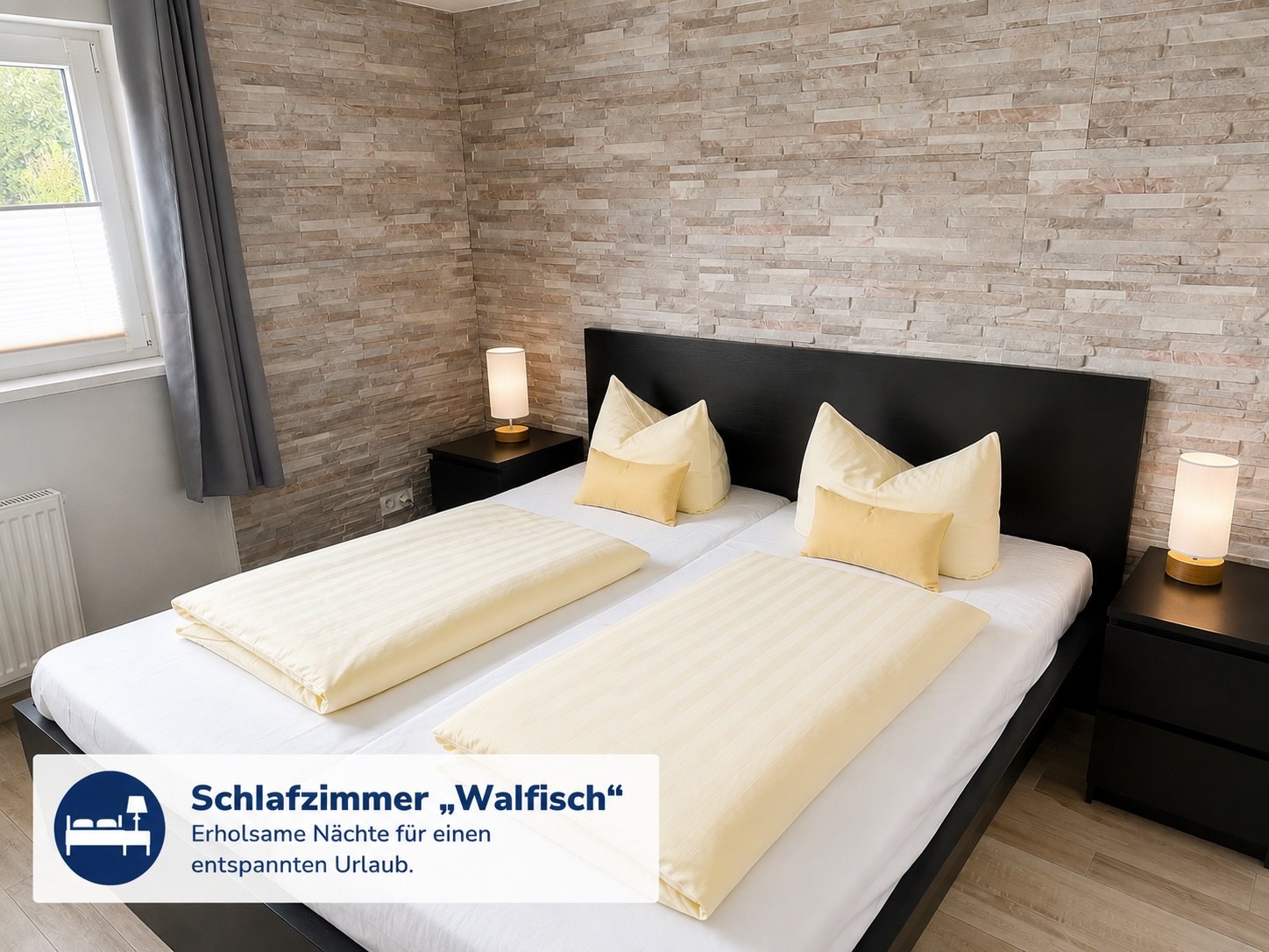 Schlafzimmer · Apartment Walfisch